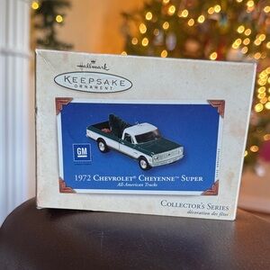 2003 Hallmark All-American Trucks series 1972 Chevrolet Cheyenne Ornament